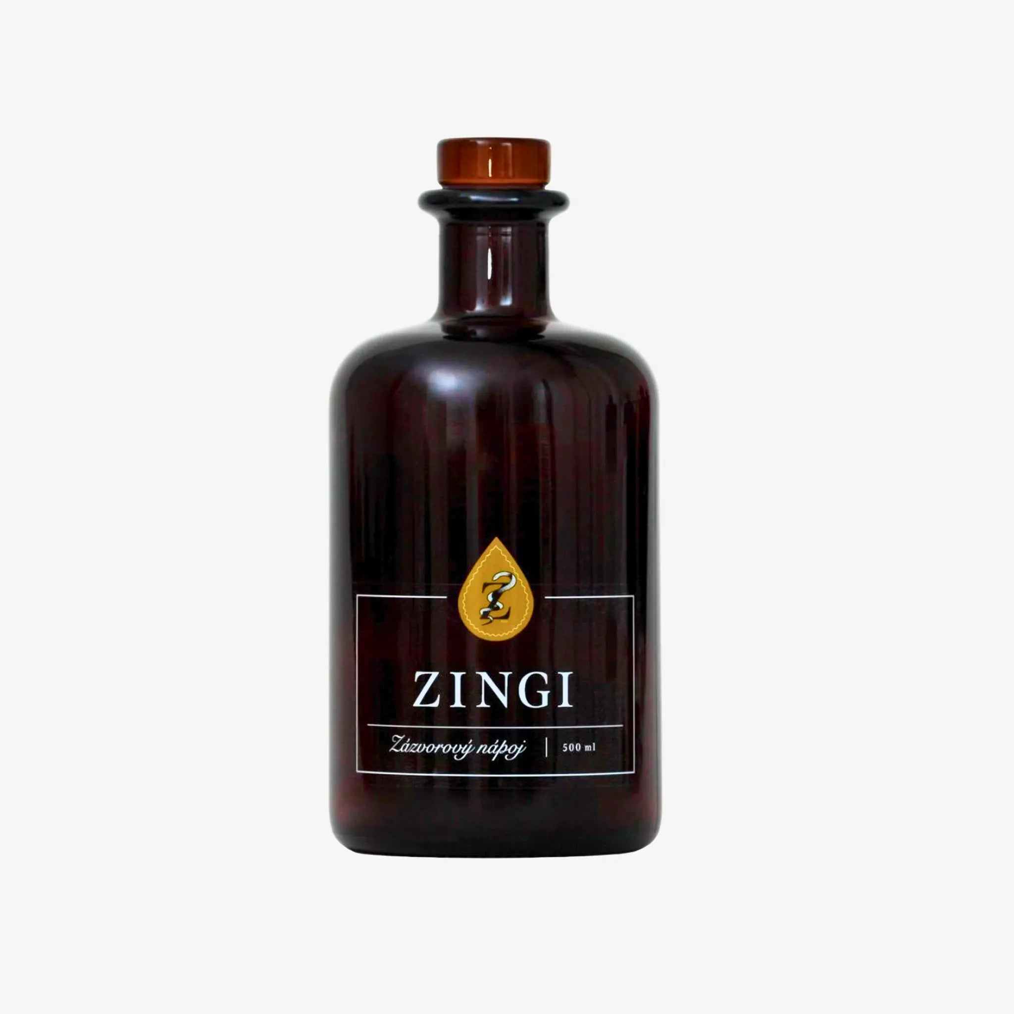 Zingi - zázvorový nealkoholický nápoj 0,5 l