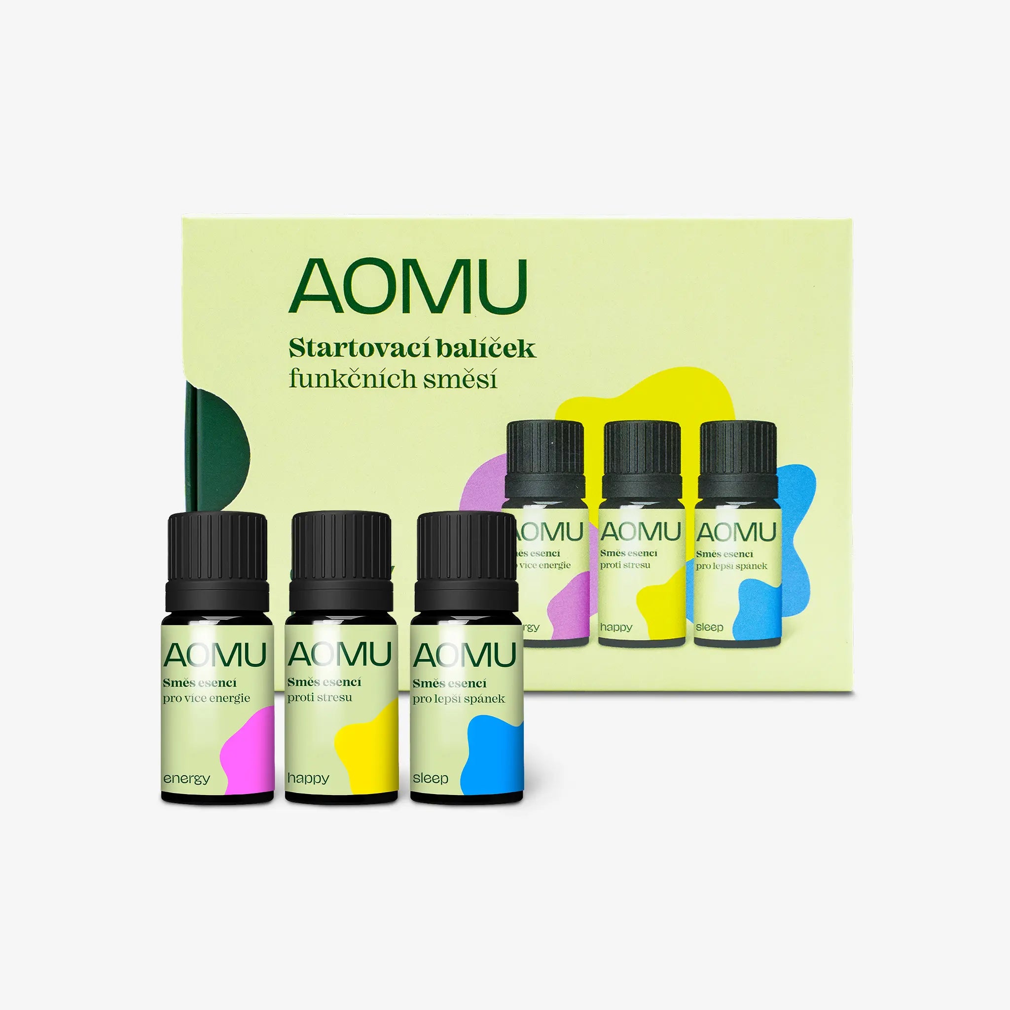 Startovací balíček funkčních směsí - Happy, Sleep, Energy